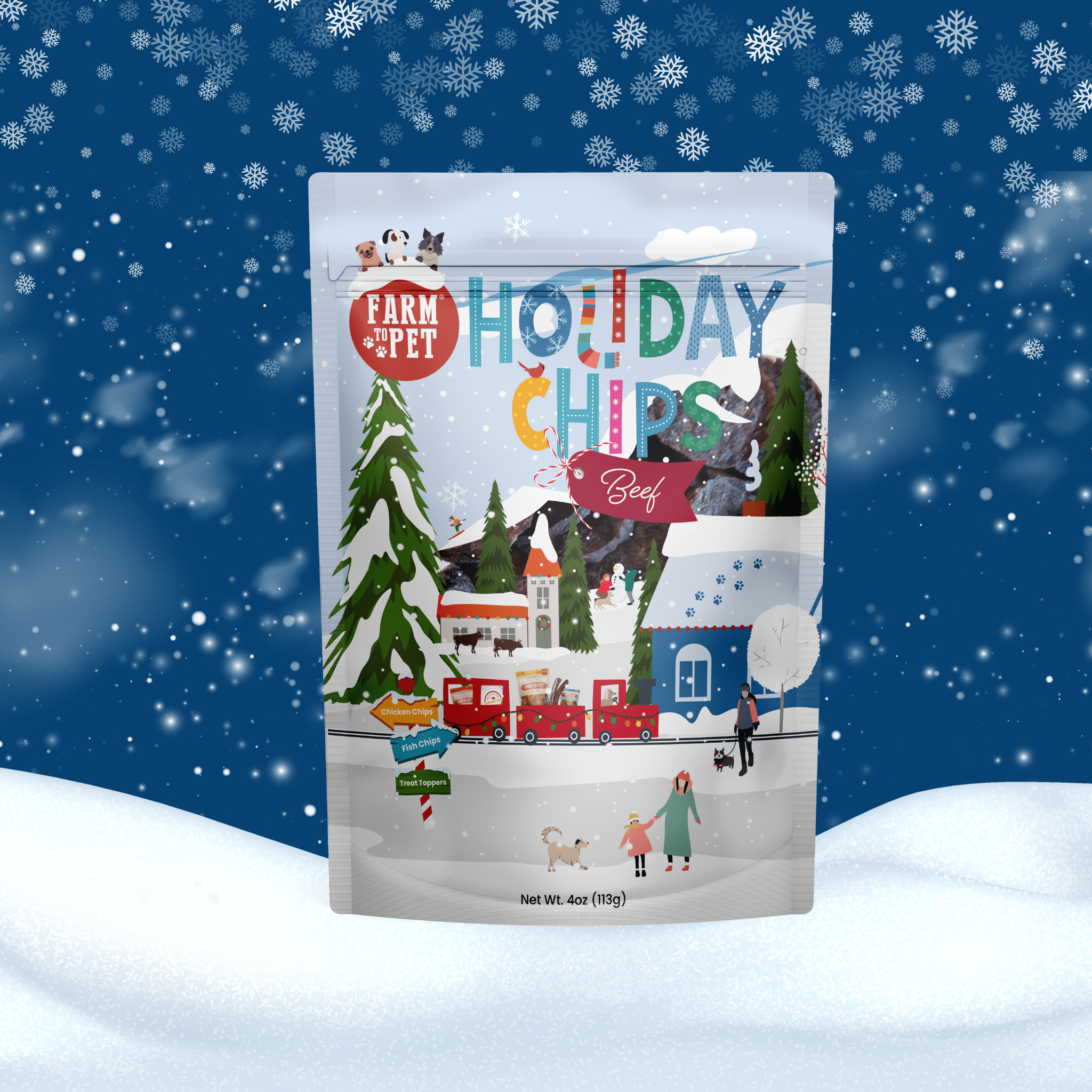 Holiday Chips for Dogs