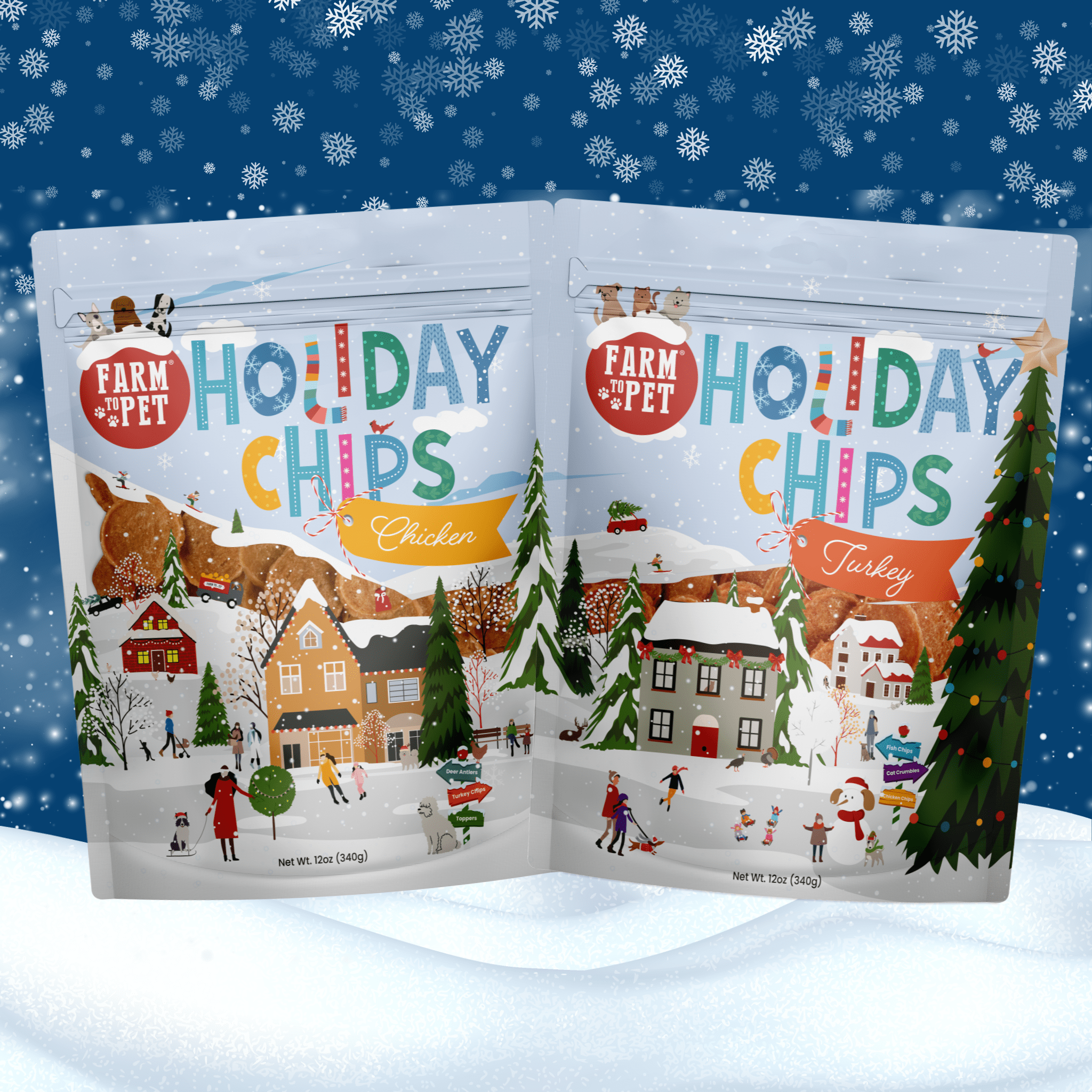 Holiday Chips for Dogs