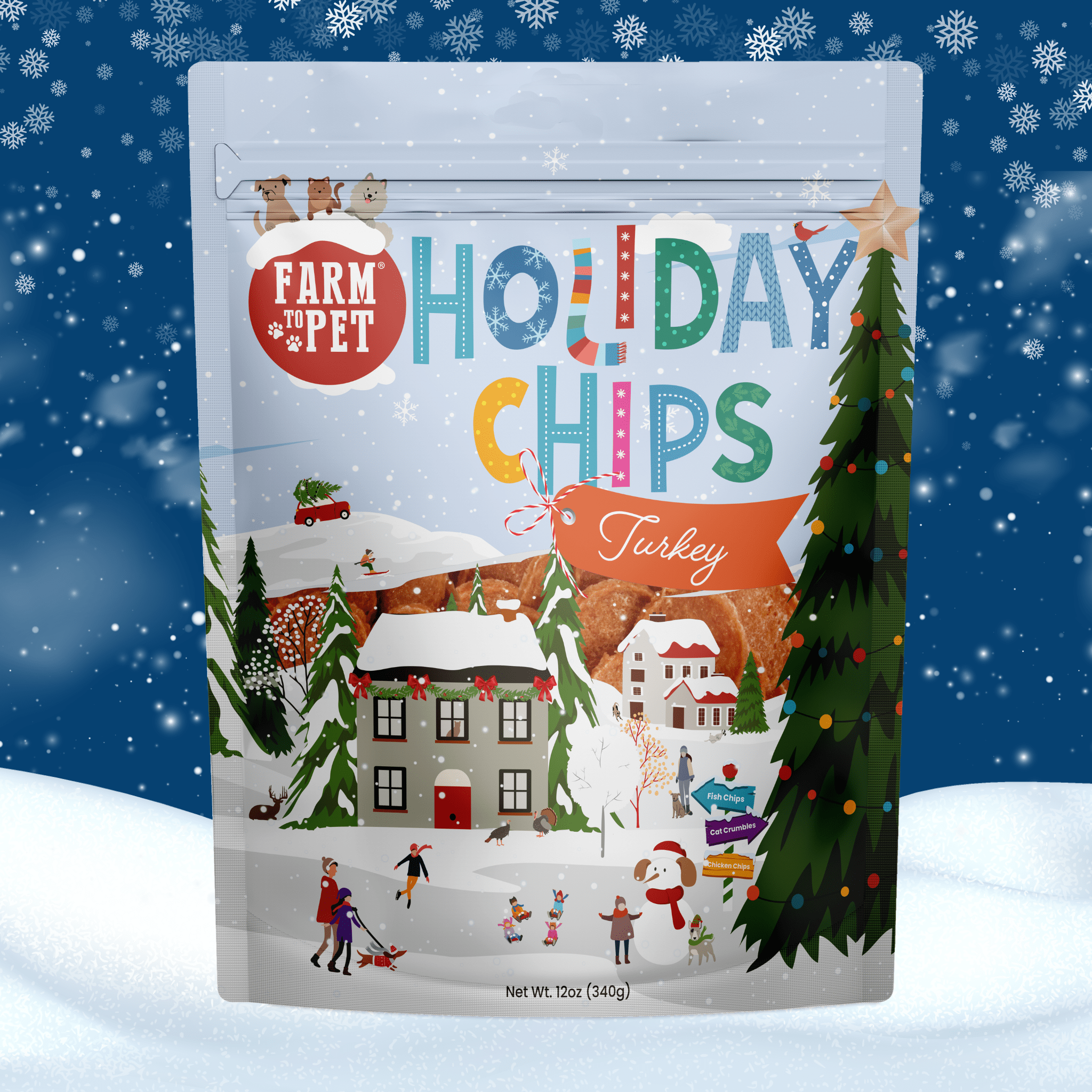 Holiday Chips for Dogs