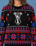 Load image into Gallery viewer, Custom Pet Knitted Holiday Sweater - Night Before Christmas

