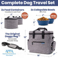 Load image into Gallery viewer, The Original Doggy Bag™ Dog Travel Bag for Supplies

