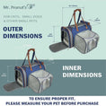 Load image into Gallery viewer, Mr. Peanut's Gold Series Mini Size Airline Compliant Expandable Pet Carrier
