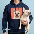 Load image into Gallery viewer, Personalized Pet Photo Hoodie - Create Your Own Custom Design with Live Preview & Editor
