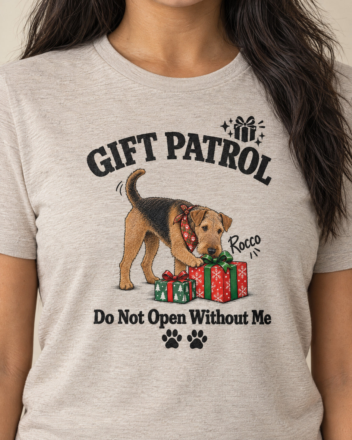 Do Not Open Without Me – Funny Custom Pet T-Shirt from Your Pet's Photo