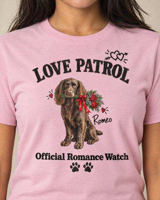 Official Romance Watch – Funny Custom Pet T-Shirt from Your Pet's Photo