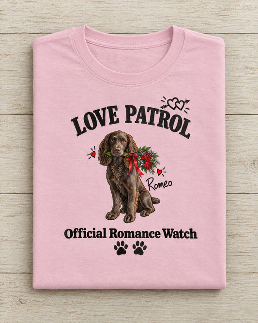 Official Romance Watch – Funny Custom Pet T-Shirt from Your Pet's Photo
