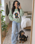 Load image into Gallery viewer, Custom Pet Photo Sweatshirt – Ultra-Soft 80% Ring-Spun USA Cotton Crewneck, Personalized Dog & Cat Gift
