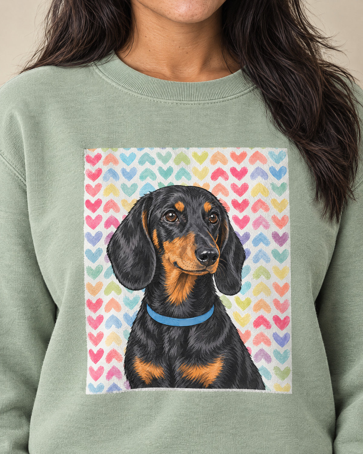 Custom Pet Photo Sweatshirt – Ultra-Soft 80% Ring-Spun USA Cotton Crewneck, Personalized Dog & Cat Gift