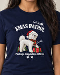 Load image into Gallery viewer, Xmas Patrol – Funny Custom Pet T-Shirt from Your Pet's Photo
