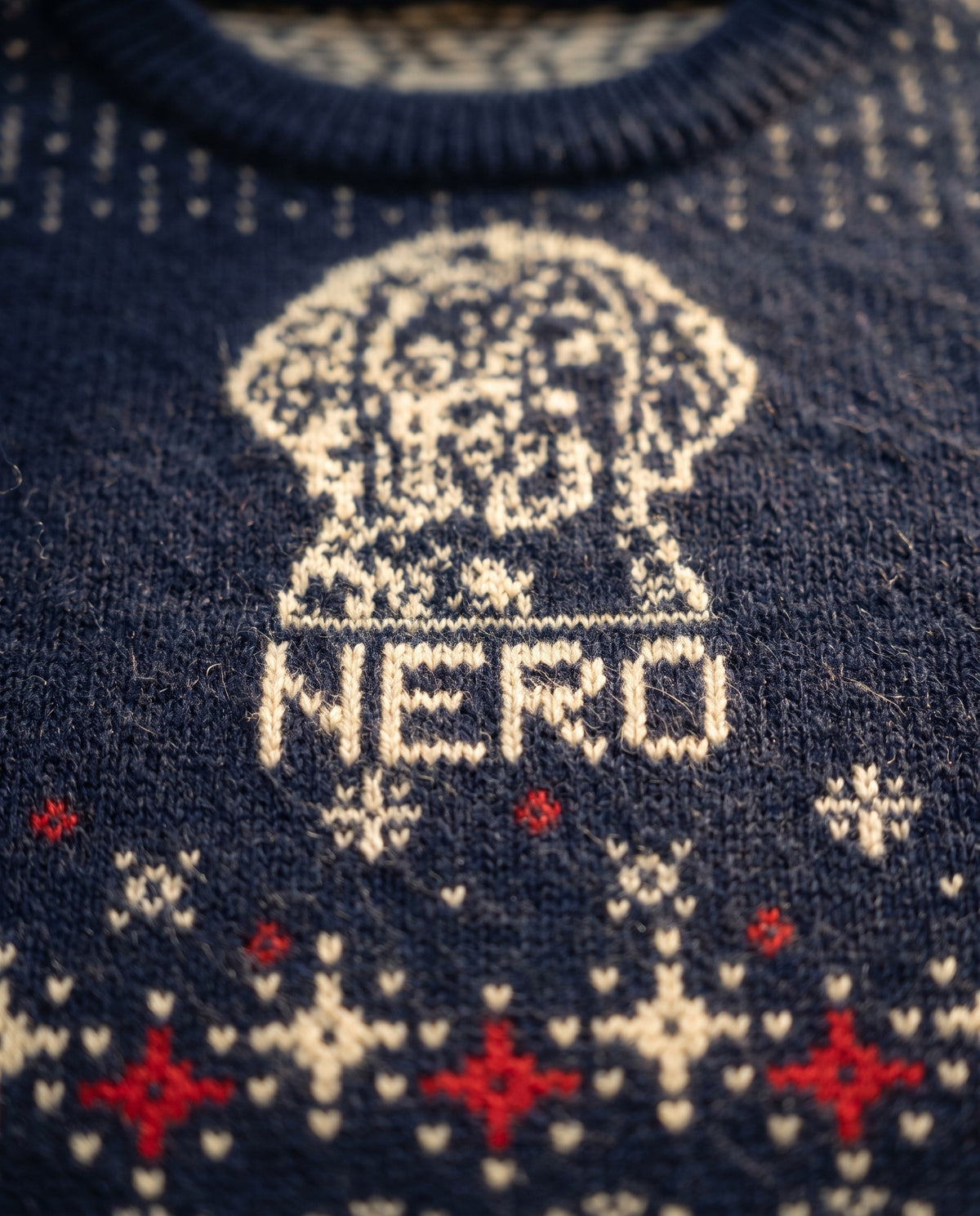 Custom Pet Holiday Sweater - Frosty Morning Blue | Alpha Paw