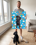 Load image into Gallery viewer, Custom Wrapped Canvas | Alpha Paw
