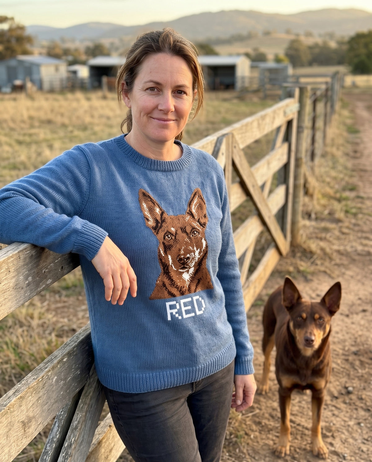 Custom Pet Sweater, knitted from your pet's photo | Alpha Paw