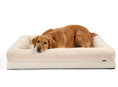Load image into Gallery viewer, PupChill™ Cooling 4-Bolster Dog Bed - Arctic Sand
