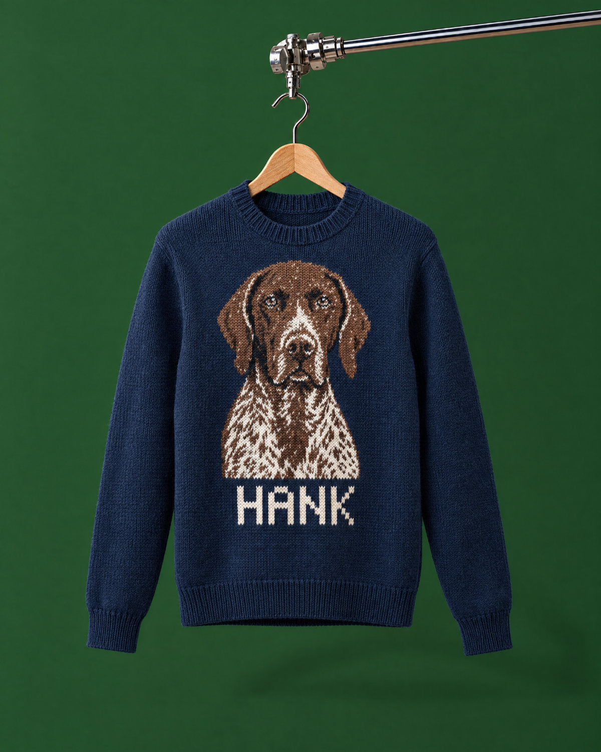 Custom Knit Pet Photo Sweater