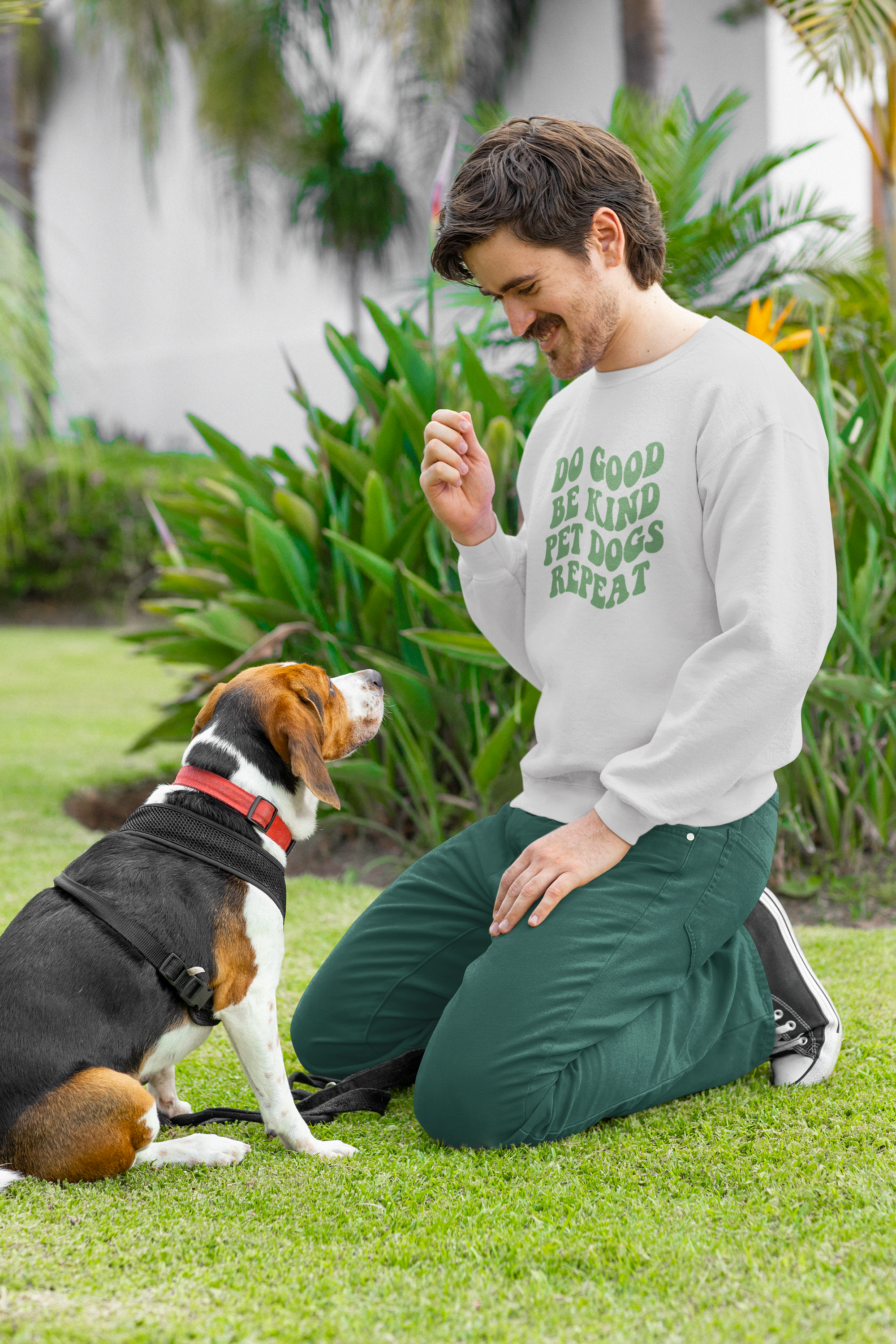 Dog is good best sale sweatshirt