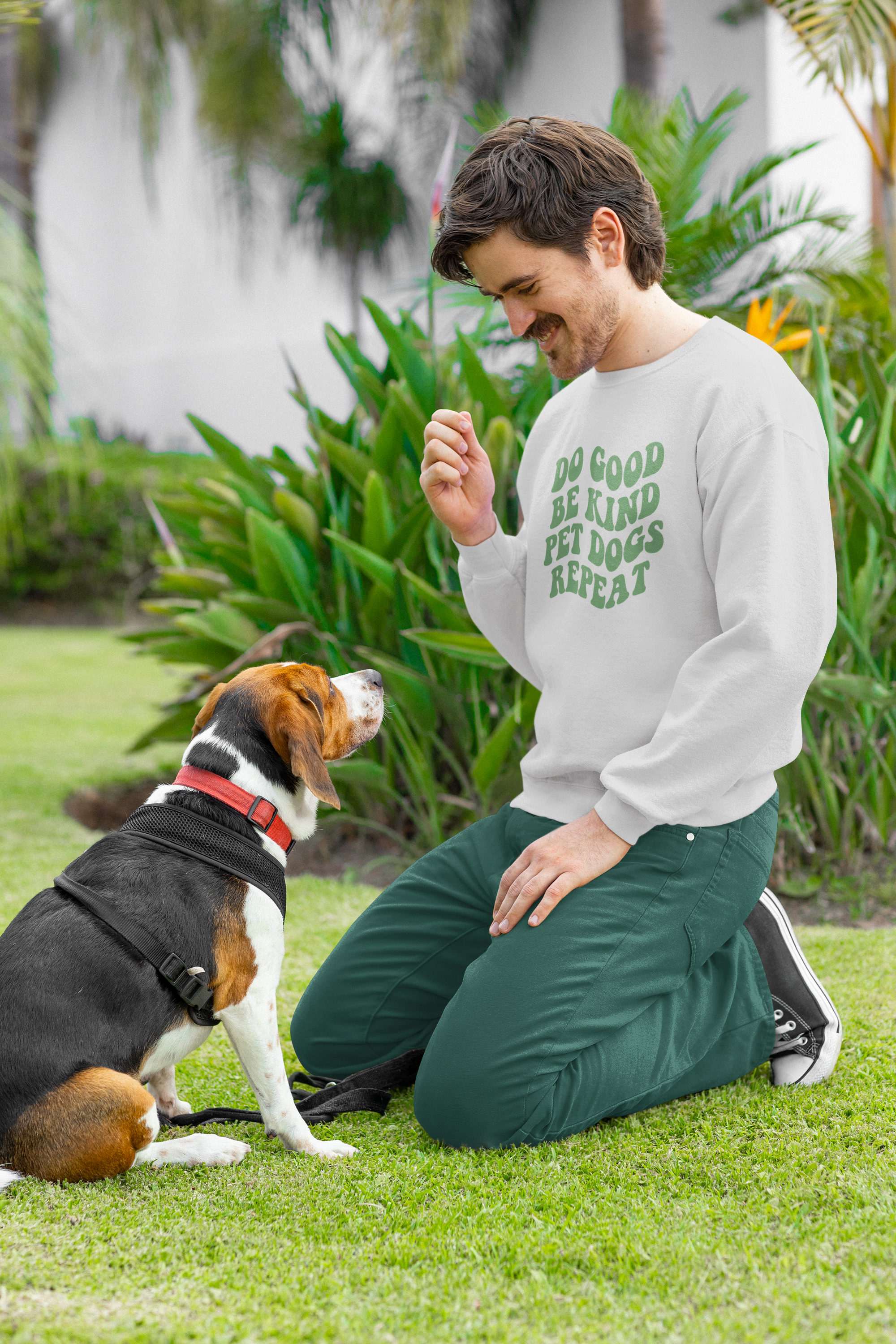 Do Good, Be Kind, Pet Dogs Sweatshirt