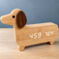 Load image into Gallery viewer, Doxie Clock - World's Cutest Dachshund Bark Alarm Clock
