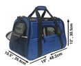 Load image into Gallery viewer, Mr. Peanut's Copper Series Airline Compliant Pet Carrier, Tall Profile Soft Sided Luxury Travel Tote
