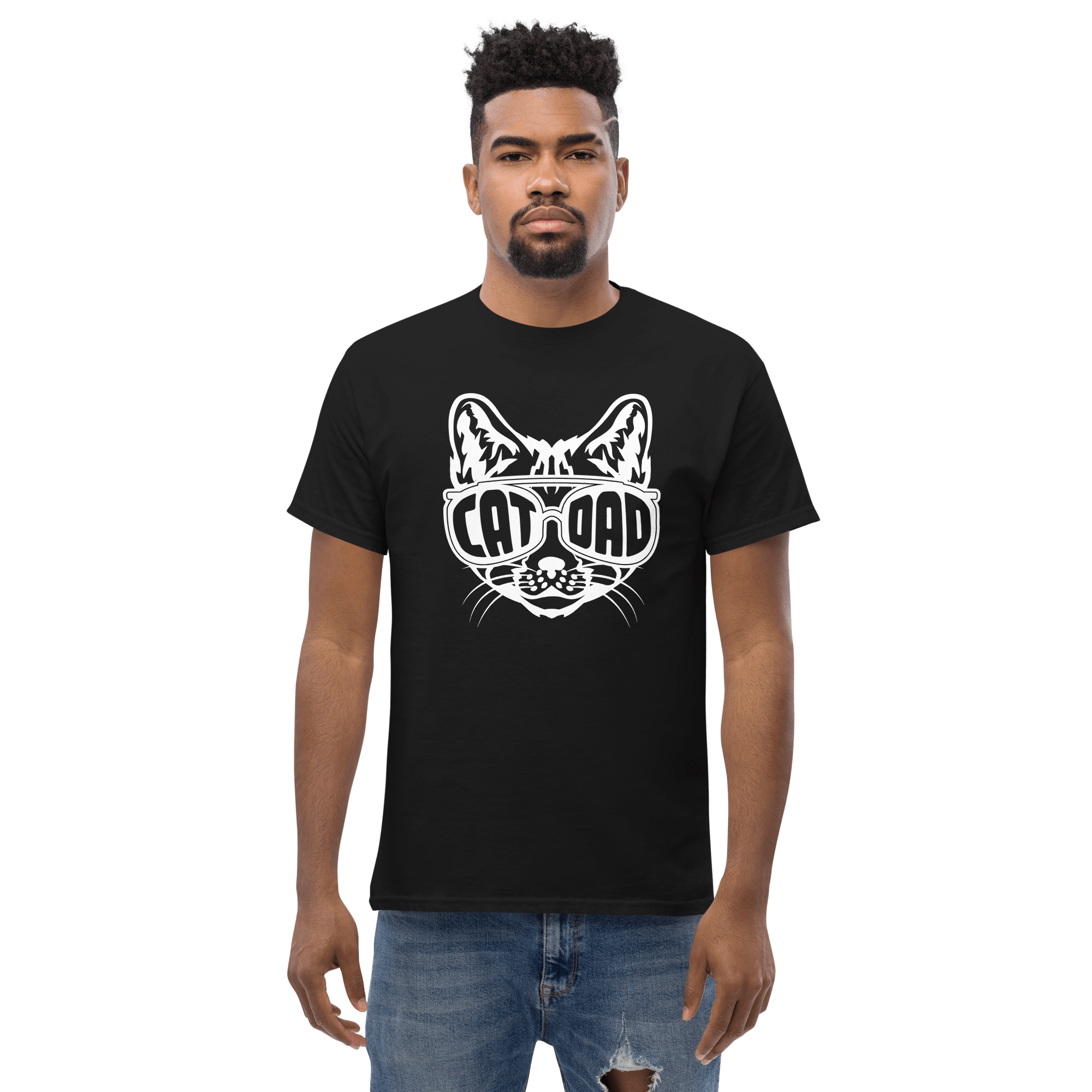 Cat Dad T-Shirt | Alpha Paw