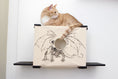 Load image into Gallery viewer, Cat Cubby for Wall - Covered Cat Bed
