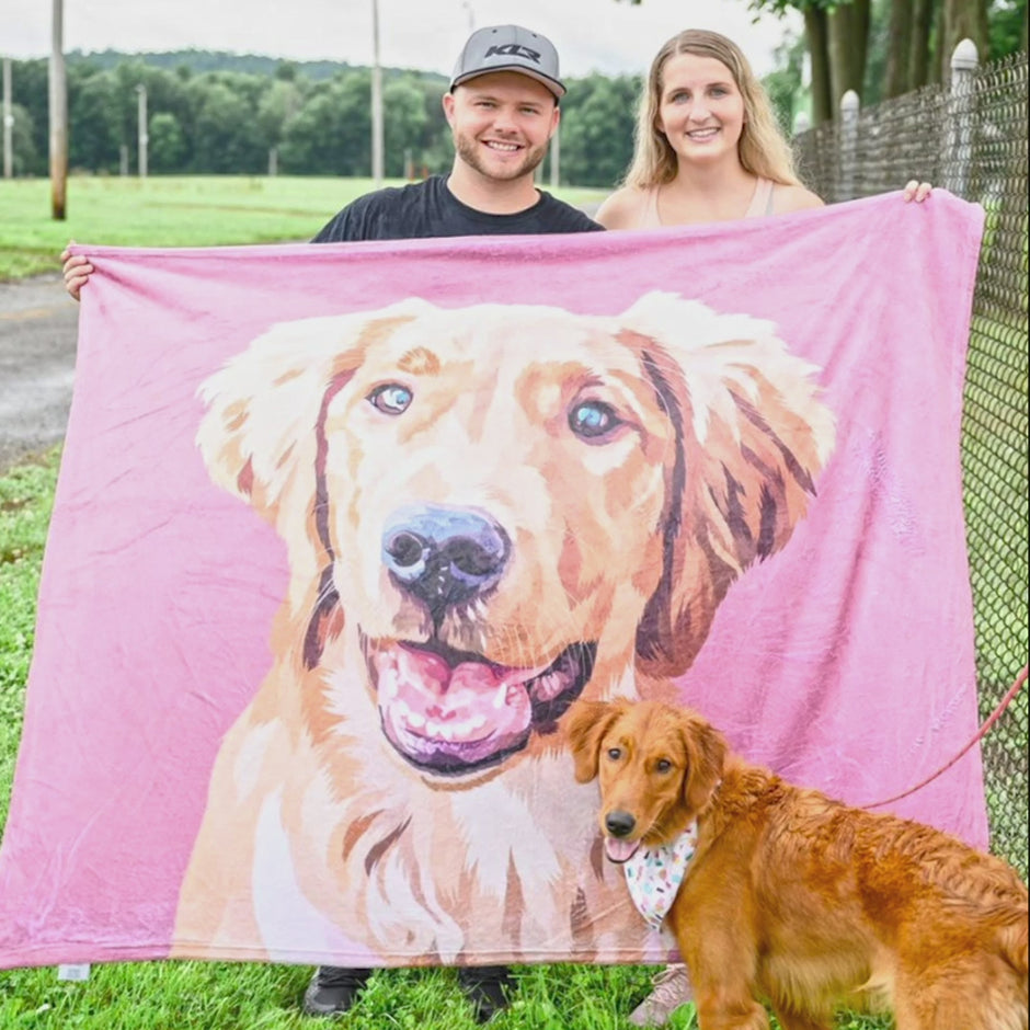 Personal Pet Fleece Blanket