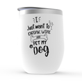 Load image into Gallery viewer, Dog Mom Wine Tumblers | Alpha Paw
