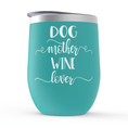 Load image into Gallery viewer, Dog Mom Wine Tumblers | Alpha Paw
