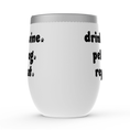 Load image into Gallery viewer, Dog Mom Wine Tumblers | Alpha Paw
