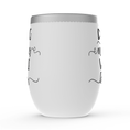 Load image into Gallery viewer, Dog Mom Wine Tumblers | Alpha Paw
