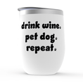 Load image into Gallery viewer, Dog Mom Wine Tumblers | Alpha Paw
