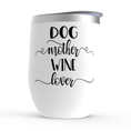 Load image into Gallery viewer, Dog Mom Wine Tumblers | Alpha Paw
