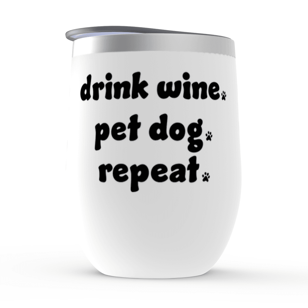 Dog Mom Wine Tumblers | Alpha Paw