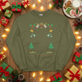 Load image into Gallery viewer, Custom Pet Holiday Sweatshirt - Snow Angels
