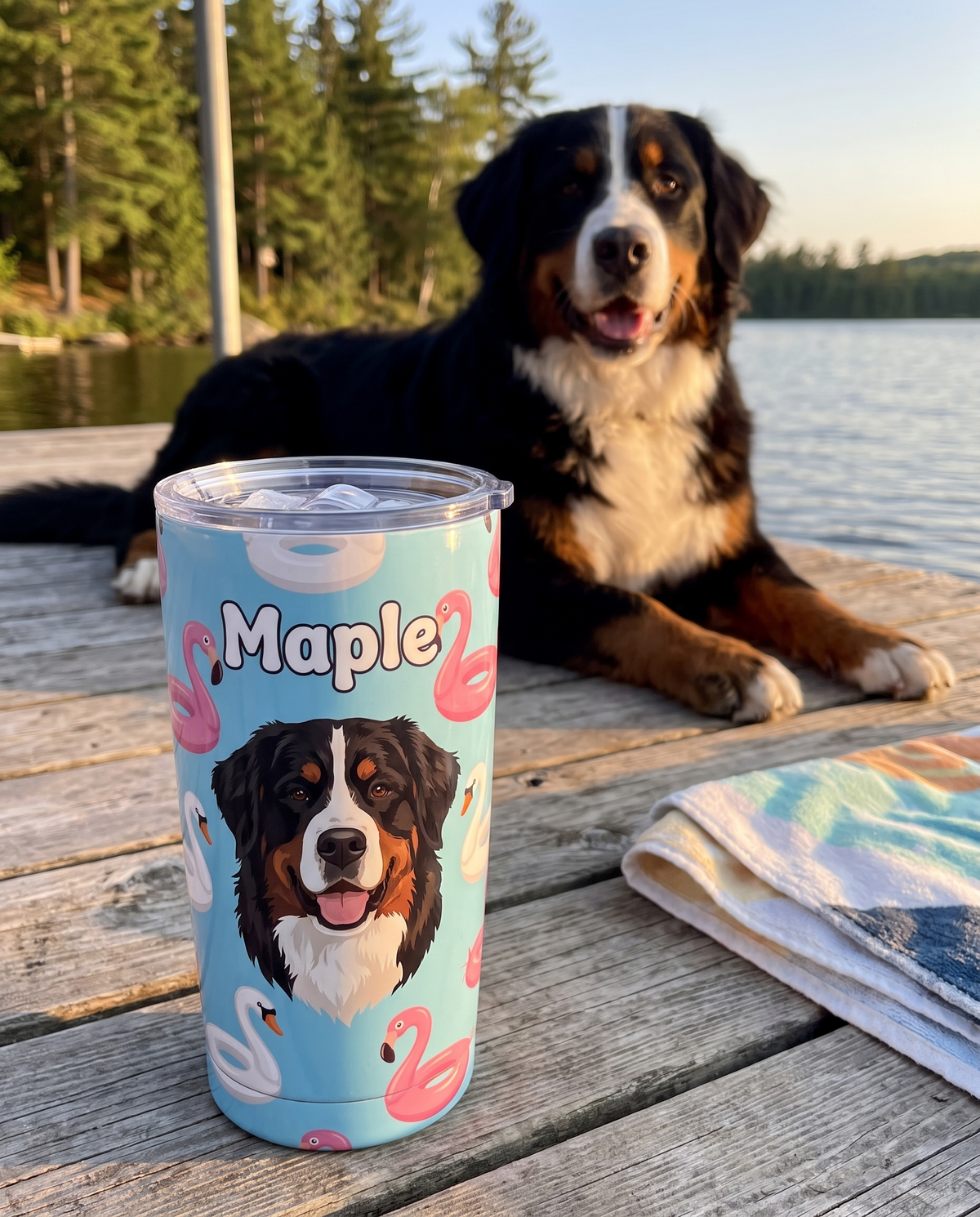 Custom Pet 20-oz Tumbler | Alpha Paw