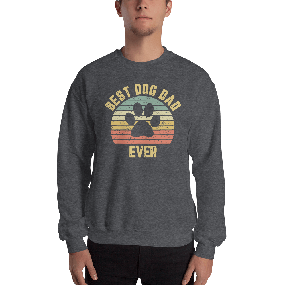 Limited Edition Best Dog Dad Sweatshirt | Alpha Paw