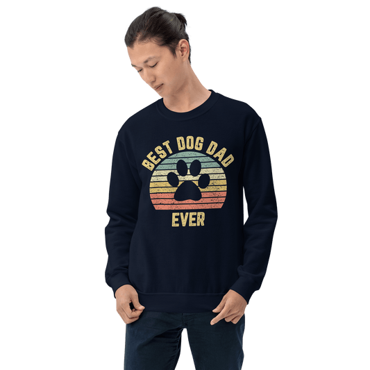 Limited Edition Best Dog Dad Sweatshirt | Alpha Paw