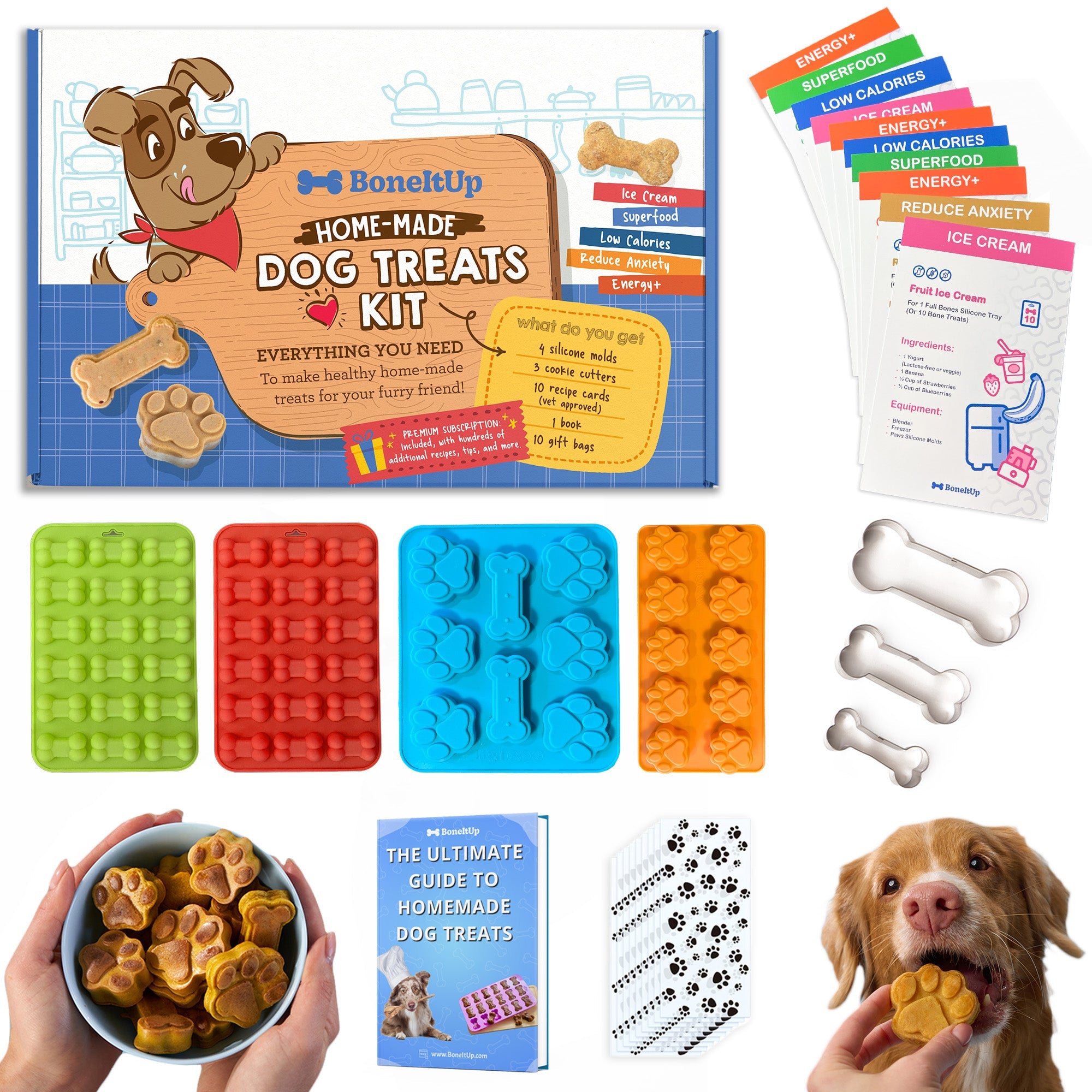 BoneItUp® Homemade Dog Treats Kit