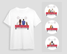 Load image into Gallery viewer, 4th of July Personalized Pet &amp; Owner T-Shirt | Alpha Paw
