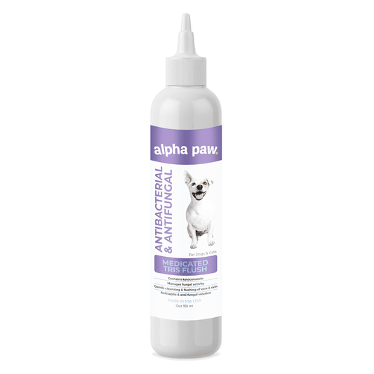 Antibacterial & Antifungal Medicated Ear Flush | Alpha Paw