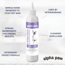 Load image into Gallery viewer, Antibacterial &amp; Antifungal Medicated Ear Flush | Alpha Paw
