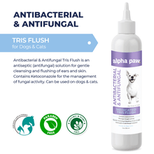 Load image into Gallery viewer, Antibacterial &amp; Antifungal Medicated Ear Flush | Alpha Paw
