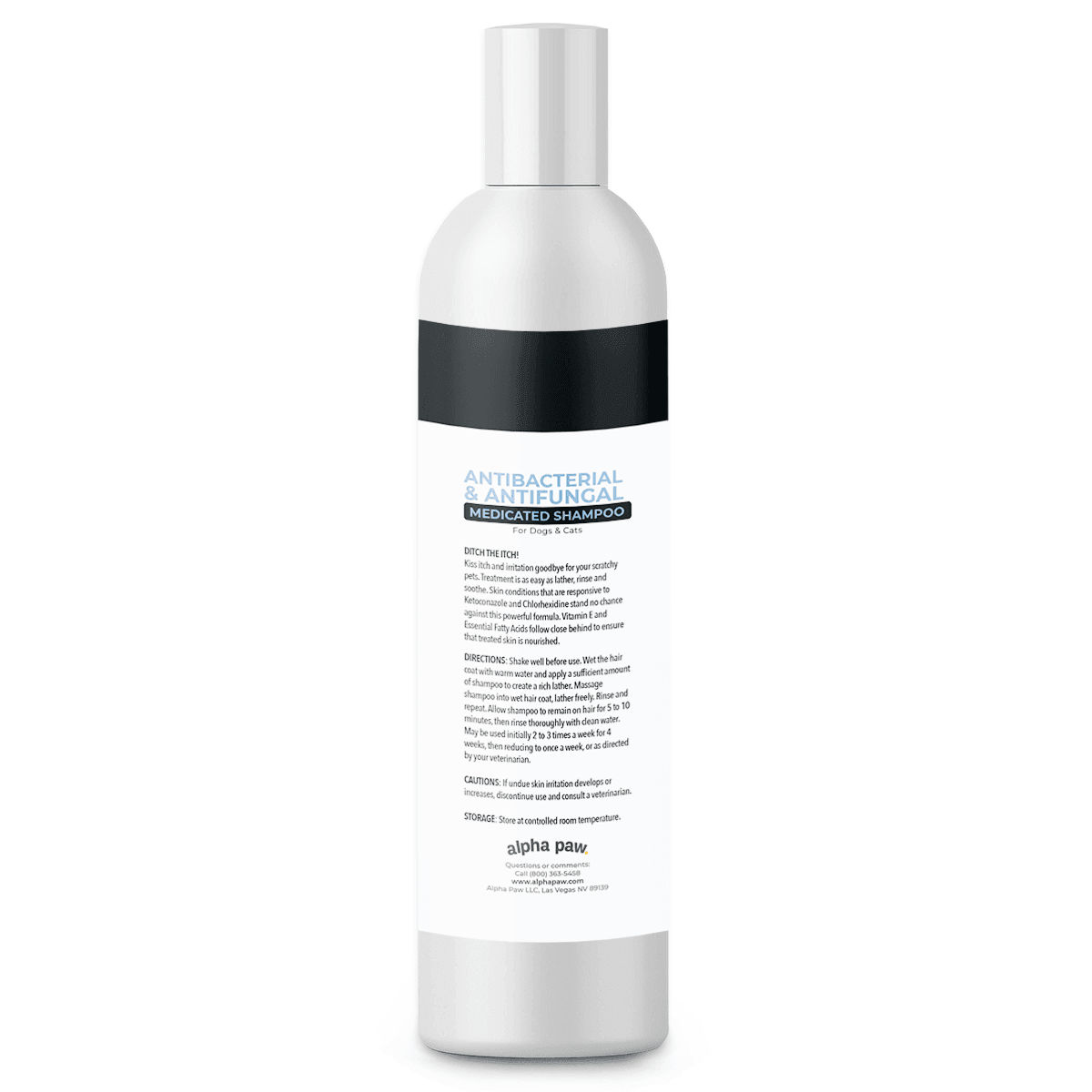 Antibacterial & Antifungal Medicated Shampoo | Alpha Paw