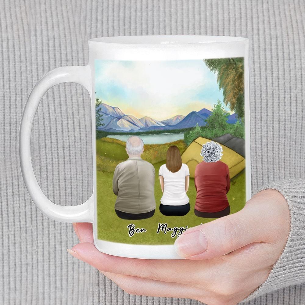 Camping Personalized Family Coffee Mug | Alpha Paw