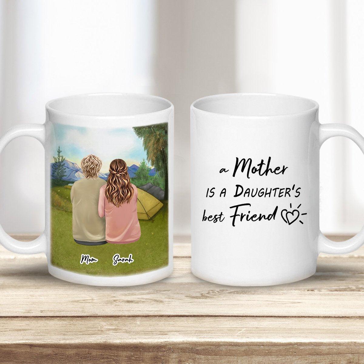 Camping Personalized Mothers Day Coffee Mug | Alpha Paw