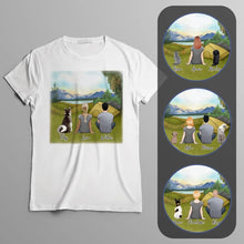 Load image into Gallery viewer, Camping Personalized Pet &amp; Owner T-Shirt | Alpha Paw
