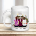 Load image into Gallery viewer, Christmas Scene Personalized Sister Best Friend Coffee Mug | Alpha Paw
