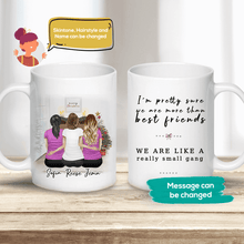 Load image into Gallery viewer, Christmas Scene Personalized Sister Best Friend Coffee Mug | Alpha Paw
