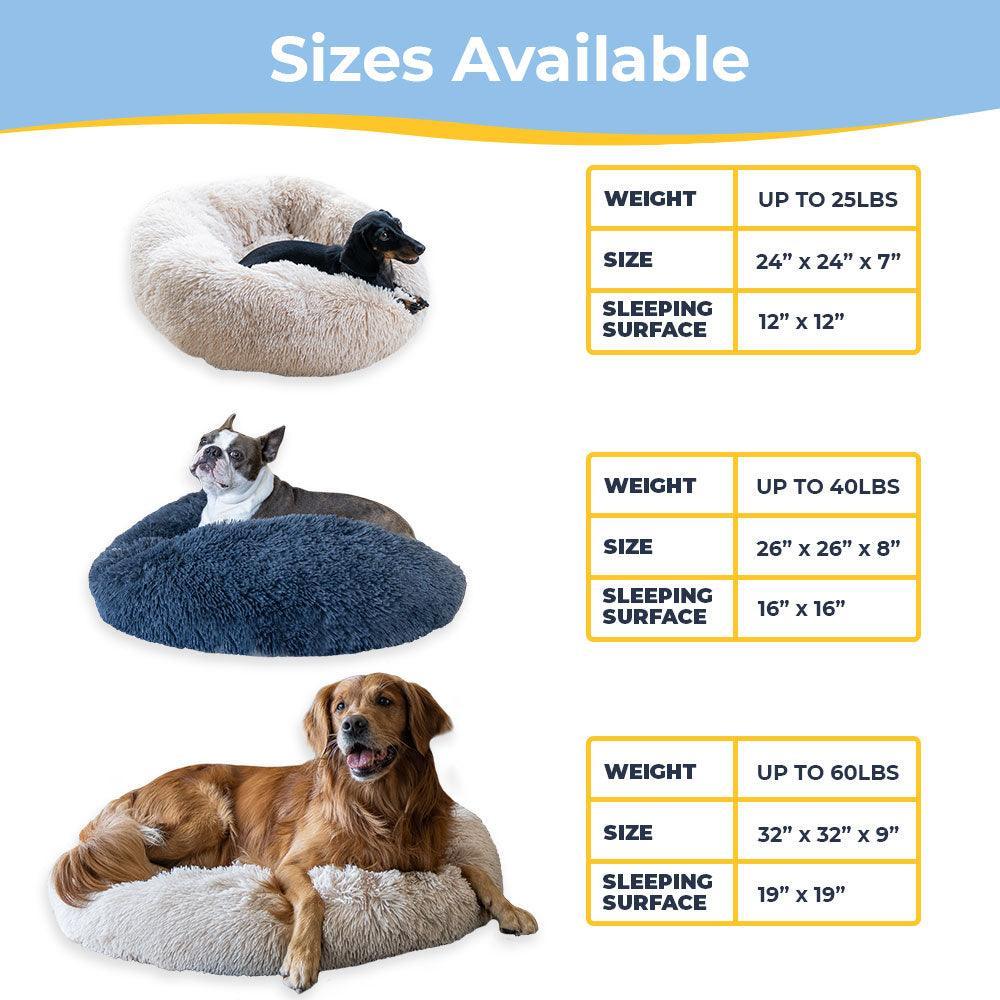 Comfortable Beds for Dogs Cozy Calming™ Alpha Paw