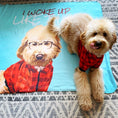 Load image into Gallery viewer, Custom Pet Sherpa Blanket | Alpha Paw
