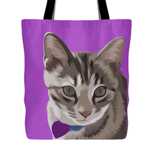 Load image into Gallery viewer, Custom Pet Tote Bag | Alpha Paw
